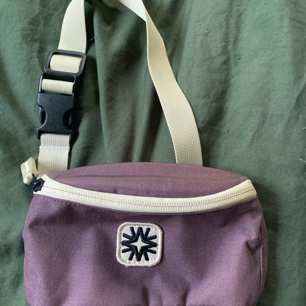 Kids Purple Crossbody Bag with Adjustable Strap